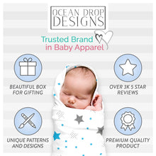 Load image into Gallery viewer, Ocean Drop Designs Baby Milestone Blanket - Baby Monthly Milestone - Baptism Gifts for Boys &amp; Girls - Gender Neutral Baby Gift - Christian Baby Gifts - Newborn Gifts - Baby Photography Props